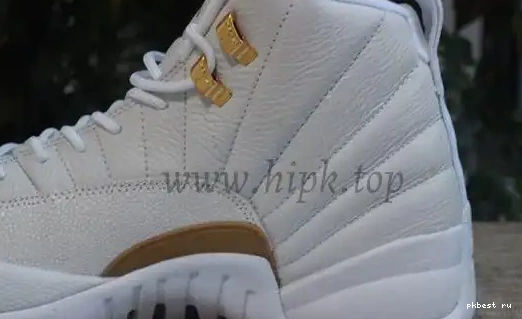 Authentic Air （Nike Release pairs） Version White Jordan 12 OVO 0502
